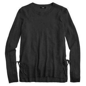 J. Crew merino side split sweater